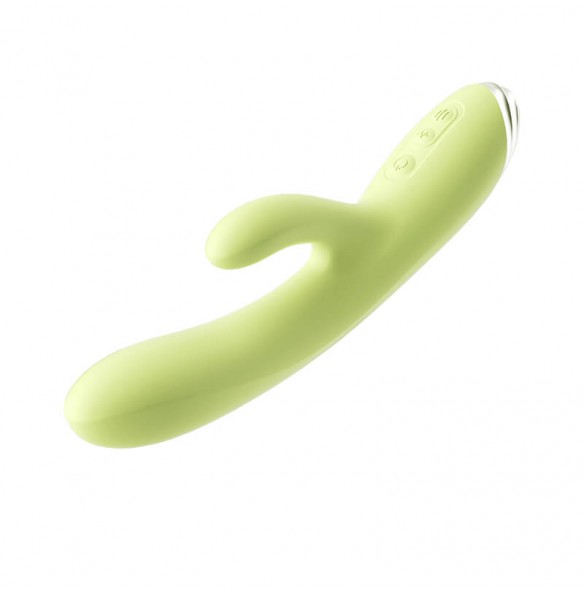 MizzZee - MiaoQu Dual Pleasure Vibrator (Chargeable - Green) MizzZee - MiaoQu Dual Pleasure Vibrator (Chargeable - Green)